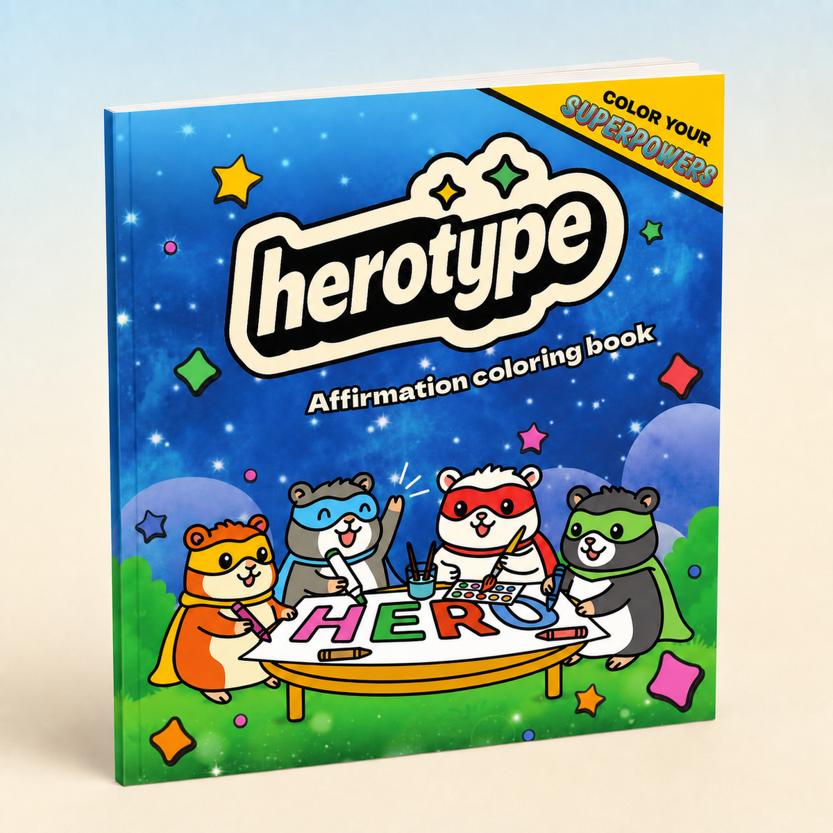 Herotype Strengths Coloring Book
