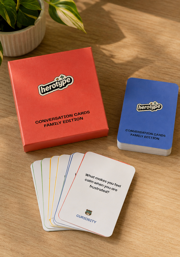 Herotype Family Conversation Cards